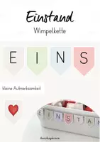 Vorschau - Anderer Materialtyp - Einstand - Wimpelkette - Deckblatt