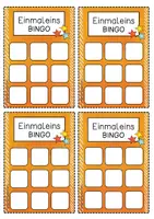Vorschau - Arbeitsblätter - Einmaleins-Bingo für den Mathematikunterricht - Seite 3