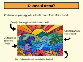 anteprima - Presentazioni / Lavagne - ART: Paesaggio in colori caldi e freddi - Pagina 2