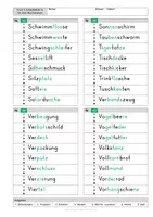 Vorschau - Arbeitsblätter - 10. Bildwörtertraining Kursteil 3 LESEN + SCHREIBEN - Seite 2