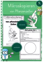 Vorschau - Arbeitsblätter - Mikroskopieren Pflanzenzelle I Querschnitt I Pflanze I Versuch - Deckblatt