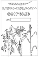 Vorschau - Unterrichtsreihen - Lernwerkstatt - Getreide inklusive Klipp-Klapp Heft und Leporello - Seite 1