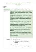 Vista previa - Unidades / Secuencias / Situaciones de Aprendizaje - PROGRAMA PERSONALIZADO Retraso madurativo - página 1