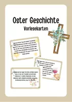 Vorschau - Bildkarten - Ostern Geschichte Vorlesekarten - Deckblatt