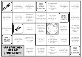 Vorschau - Arbeitsblätter - DIE KONTINENTE UND OZEANE DER ERDE - Plauderbrettspiel - Seite 2