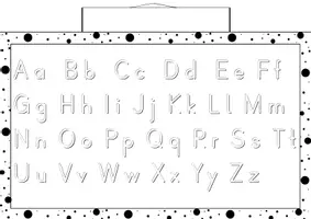 Vorschau - Anderer Materialtyp - ABC Schreibunterlage in 4 Schriftarten und 3 Designs - Seite 3
