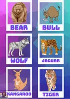 Vista previa - Juegos / Gamificación - Wild_Animals_Bingo. - página 2