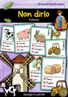 Vorschau - Spiele - Non dirlo! Fattoria - Spiegare le parole (italiano) - Deckblatt