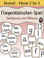 Vorschau - Spiele - Materialpaket - Fliegenklatschen-Spiele - Grammatik & Sprache untersuchen - Seite 1