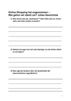 Vorschau - Arbeitsblätter - Die Gefahren des Online-Shoppings - Ein Fallbeispiel - Seite 3