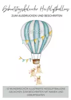 Vorschau - Anderer Materialtyp - Geburtstagskalender Heißluftballons - Deckblatt