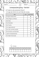 Vorschau - Arbeitsblätter - Lesespaziergang Herbst - Kevin der Igel (3fach differenziert) - Seite 3