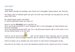 Vorschau - Stationenlernen - Autumn/ Herbst - Bingo - Würfelspiel für den Englischunterricht - Seite 3