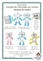 Vorschau - Arbeitsblätter - Roboter basteln Strom Technik Magnetismus Schreiben - Seite 3