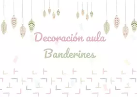 Vista previa - Decoración del aula - INICIO DE CURSO - BOHO - página 1