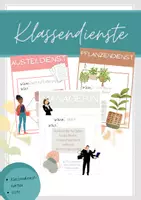 Vorschau - Anderer Materialtyp - Klassendienste (Classroom Management) - Deckblatt