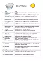 Vorschau - Arbeitsblätter - Das Wetter - Große differenzierte Unterrichtseinheit - Seite 2
