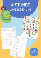 Vorschau - Unterrichtsreihen - Lagebeziehung: 4. Stunde (Klasse 1/2) - Deckblatt