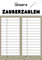 Vorschau - Merkblätter - Zauberzahlen zur Nummerierung der SuS- bis 28 - Seite 3