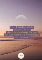Vorschau - Poster - Poster A3 A4 Neubeginn Affirmation Growth Mindset Printable Mutmacher - Deckblatt