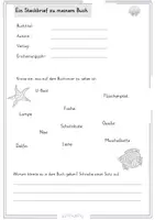 Vorschau - Stundenentwürfe - Lesebegleitheft zu dem Buch Lilli und Flosse von Cornelia Funke (inklusive Spaßaufgaben) - Seite 3