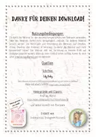 Vorschau - Bildkarten - Knuffige Wimpelkette zur Einschulung - Seite 1