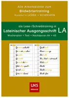 Vorschau - Arbeitsblätter - Schreibschrifttraining in LA - schwierige Wörter - Deckblatt