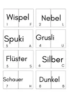 Vorschau - Spiele - Lesespiel Gespenster Silben lesen Halloween - Seite 2