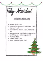 Vorschau - Stundenentwürfe - Klassenbandarrangement des Songs "Feliz Navidad" von José Feliciano - Seite 2