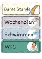 Vorschau - Bildkarten - Tagesplan - Seite 3
