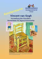 Vorschau - Mal- und Bastelvorlagen - Kunstgeschichte und Bildidee: Vincent Van Gogh - Deckblatt