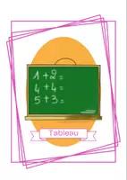 Aperçu - Affichage - 6 images légendées - Objets de la classe - Modèle 1 - Page 2