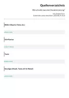 Vorschau - Arbeitsblätter - Wie schreibt man eine Charakterisierung? - Seite 2