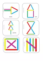 Προεπισκόπηση - Flashcards - Κάρτες σχημάτων και σχεδίων με γλωσσοπίεστρα - Σελίδα 2
