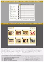 Vorschau - Arbeitsblätter - 6. Bildwörtertraining Kursteil 4 LESEN + SCHREIBEN - Seite 1