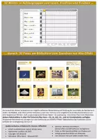 Vorschau - Arbeitsblätter - 7. Bildwörtertraining Kursteil 4 LESEN + SCHREIBEN - Seite 1