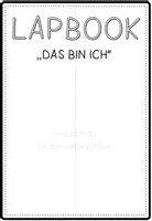 Vorschau - Mal- und Bastelvorlagen - Lapbook: Das bin ich - Seite 1