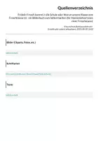 Vorschau - Anderer Materialtyp - Fridolin Frosch kommt in die Schule oder Warum unsere Klasse eine Froschklasse ist - ein Bilderbuch zum Selbermachen (für KlassenlehrerInnen einer Froschklasse) - Seite 1