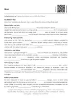 Vorschau - Arbeitsblätter - Uran - Arbeitsblatt mit Lückentext und Übungen - Deckblatt