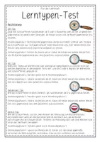 Vorschau - Stundenentwürfe - Lerntypen Lerntypentest Lerntipps komplette Stundenplanung Lernen lernen Kl 3/4 - Seite 3