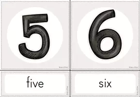 Vorschau - Bildkarten - Bild- und Wortkarten "numbers 1-12" - Englisch Kl. 3/4 - Seite 3