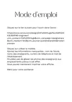 Aperçu - Affichage - Template modifiable pour affiche bienvenue à l’école - modèle 2 - primaire - Page 2