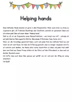 Vorschau - Mal- und Bastelvorlagen - Helping Hands - Seite 1
