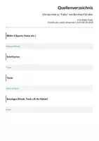 Vorschau - Arbeitsblätter - Literaturtest zu "Falko" von Bernhard Straßer - Seite 1