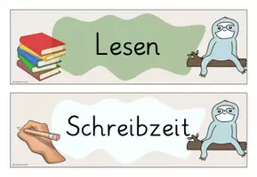 Vorschau - Bildkarten - Materialpaket - Faultierklasse - Seite 3