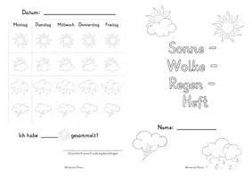 Vorschau - Anderer Materialtyp - Sonne-Wolken-Regen-Heft #silvesterkracher26 #rabattraketenzusalevester25 - Seite 3