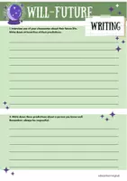 Vorschau - Arbeitsblätter - WILL-FUTURE - Writing Arbeitsblatt / AB / Übung - Seite 2