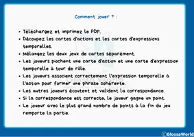 Vista previa - Juegos / Gamificación - Jeu de cartes Moments en action - página 2