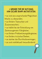 Vorschau - Arbeitsblätter - Addition und Subtraktion - Escape Room (Mathe) - Seite 3