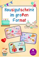 Vorschau - Mal- und Bastelvorlagen - Megapaket Hausaufgabengutscheine - Seite 1